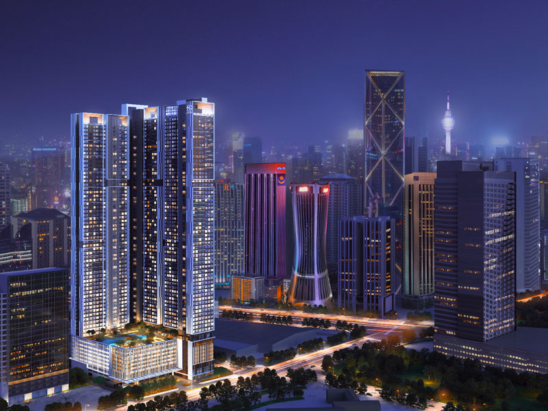 马来西亚吉隆坡 雅居乐大使花园 Agile Embassy Garden